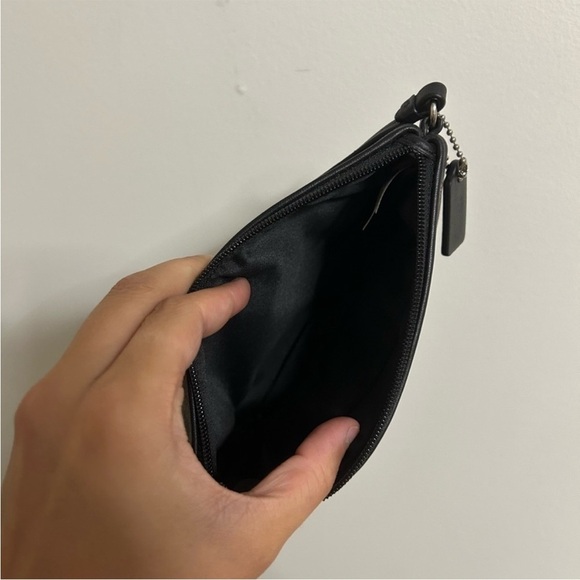 COACH Black and Gray Wristlet - Picture 4 of 4